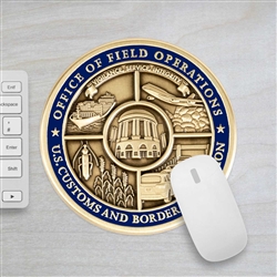 Challenge Coin Mouse Pad (CBP-OFO)