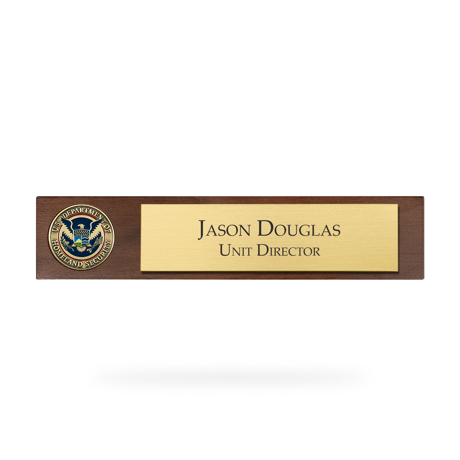 Buy Desk Name Plate Custom Office,name Signage Tabletop Personalise in Your  Name and Logo Rustic Patina / Metal Grey Size : 10'' X 2.5'' Online in  India - Etsy