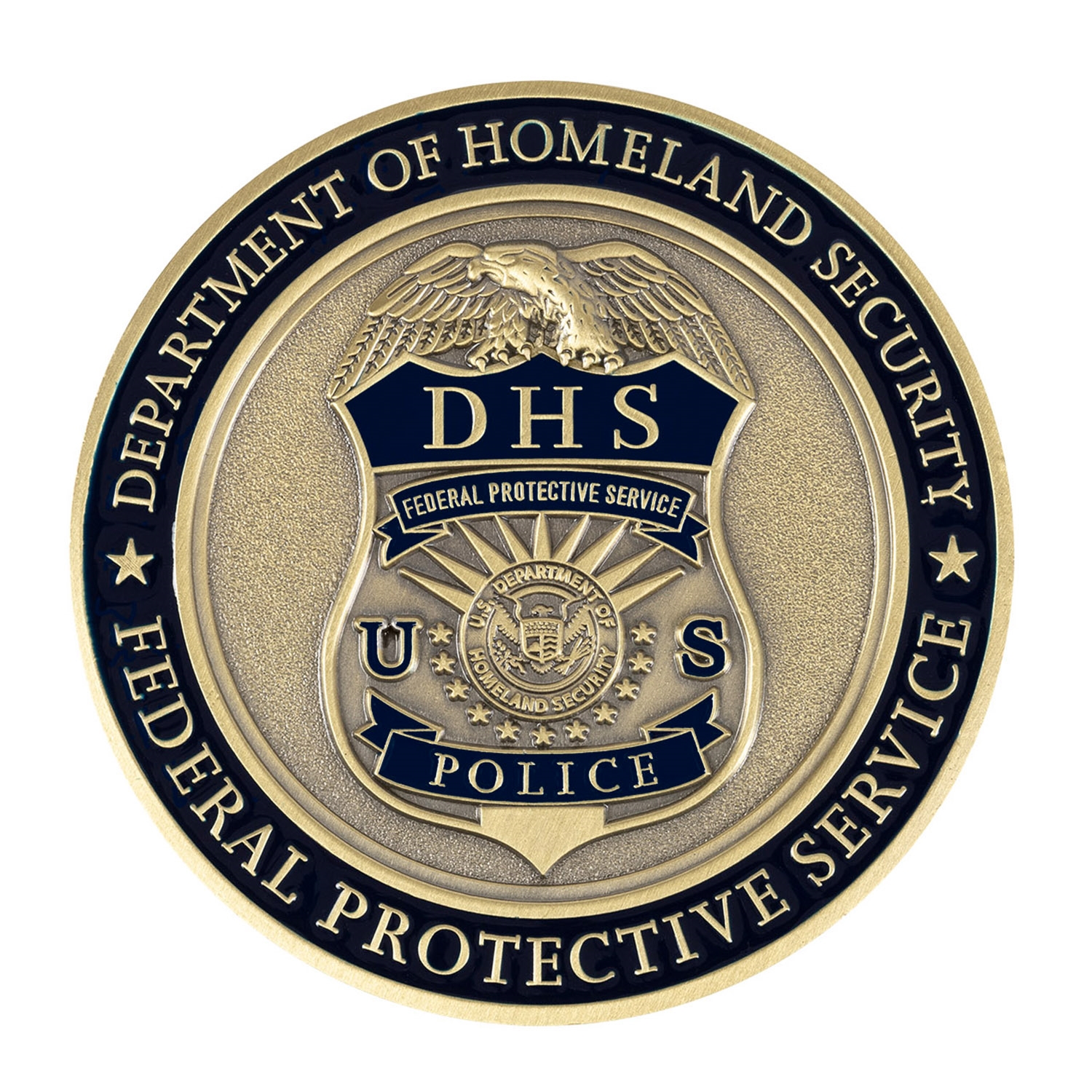 Federal Protective Service Coin DHS