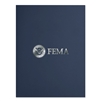 Two-Pocket Linen Folder (FEMA)