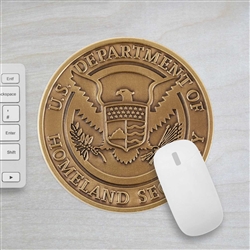 Challenge Coin Mouse Pad (DHS)