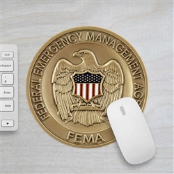 Challenge Coin Mouse Pad (FEMA)