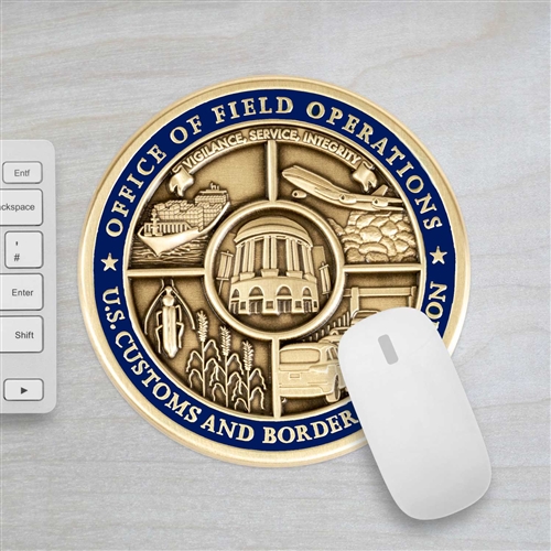 Challenge Coin Mouse Pad (CBP-OFO)