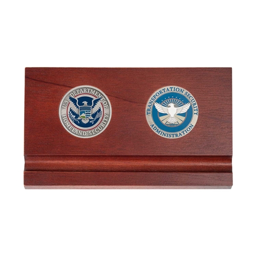 2 Coin Desk Pen Holder (TSA)