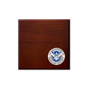 Medallion Presentation Box w/ DHS Emblem