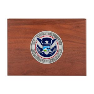 Keepsake Box w/ Medallion (DHS) - Antique Nickel - Unpersonalized