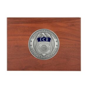 Keepsake Box w/ Medallion (ICE) - Antique Nickel - Unpersonalized