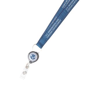 Alternative view of Lanyard w/ Retractor (ICE) Style 2