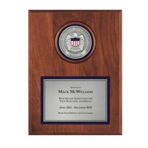 Medallion Plaque (FEMA) - Antique Nickel