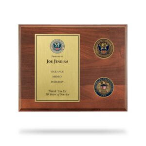 CBP Service Plaque (10+ Years)