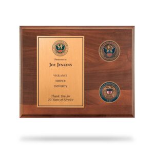 CBP Service Plaque (20+ Years)