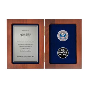 Book Box w/ Coins (Border Patrol) - Silver