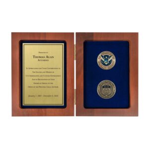 Personalized Book Box w/ Coins (ICE)