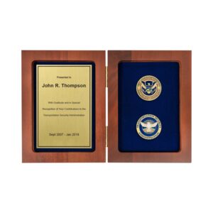 Personalized Book Box w/ Coins (TSA)