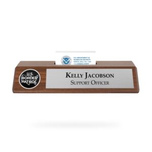 Nameplate / Biz Card Holder (USBP) Silver