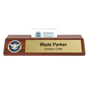 Alternative view of Nameplate/Business Card Holder (TSA)