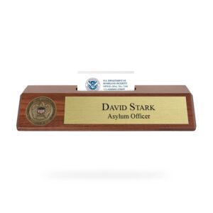 Alternative view of Nameplate / Business Card Holder (USCIS)