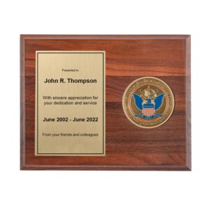 Medallion Plaque Award (CBP)