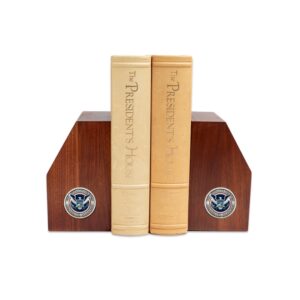 Alternative view of Challenge Coin Bookend Set (DHS)