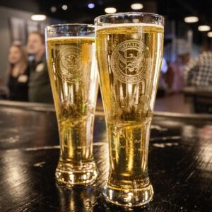 Alternative view of DHS Beer Glass