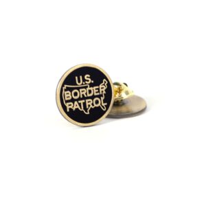 Alternative view of U.S. Border Patrol Lapel Pin