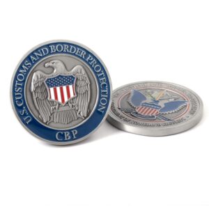 CBP Insignia Challenge Coin - Nickel Silver
