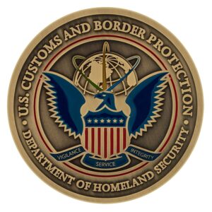 CBP Medallion - Brass