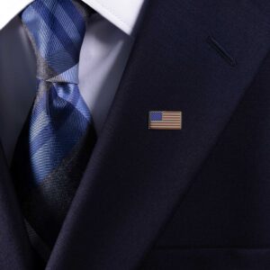 USA American Flag Lapel Pin (Small)