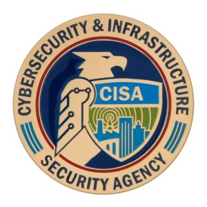 Alternative view of CISA Challenge Coin (Brass)