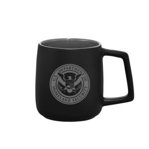 14 oz. Ceramic Cyber Mug - DHS  ( In-Stock)