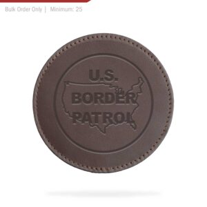 Fine Leather Coasters - USBP