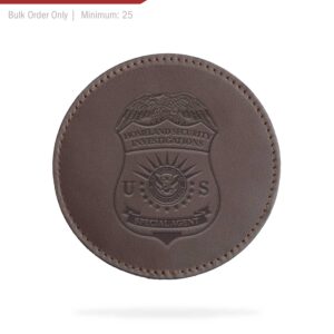 Fine Leather Coasters - HSI