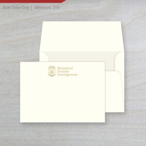 Correspondence Note Cards 250 pk. (HSI)