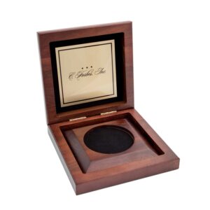 Medallion Presentation/Display Box (Insert) - personalized/brass