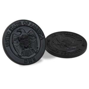 DHS Challenge Coin (Blackout)