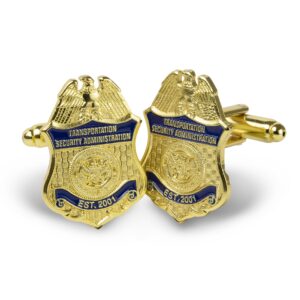 TSA Badge Cufflinks