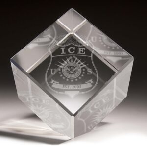 3-D Crystal Cube (ICE)