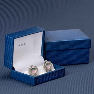 Alternative view of USA/Eagle Cufflinks - Antique Silver