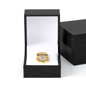 HSI Badge Gold Lapel Pin - Black Box