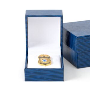 HSI Badge Gold Lapel Pin - Blue Box