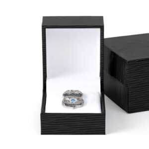 HSI Badge Silver Lapel Pin - Black Box