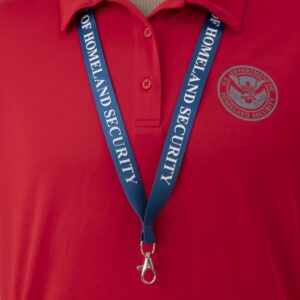 Large Raised Print Lanyard (DHS)