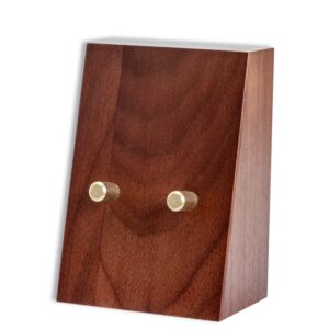 Alternative view of Challenge Coin Stand - Walnut