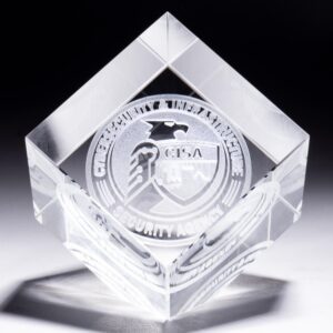 3-D Crystal Cube (CISA)