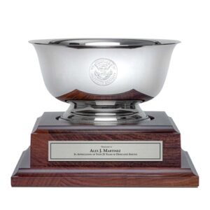 Alternative view of DHS Pewter Bowl Award