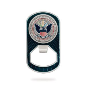 Alternative view of Dog Tag/Bottle Opener Coin (USBP)