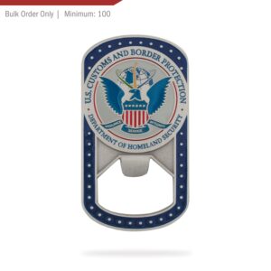 Dog Tag/Bottle Opener Coin (CBP)