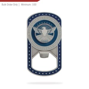 Dog Tag/Bottle Opener Coin (TSA)