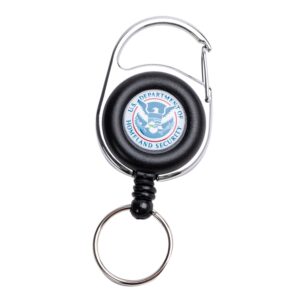 Keychain Carabiner w/ Retractor (DHS)