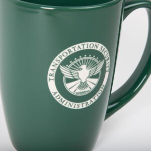 Alternative view of TSA Deep Etched Mug (Green)